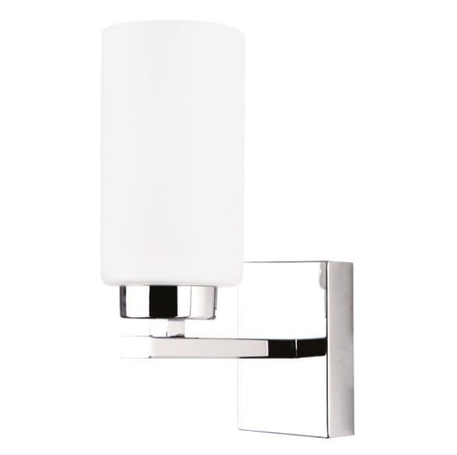 Hydra Single badkamerverlichting "MIRA" No1 E14 3W 260LM 2700K wit/ NICKEL