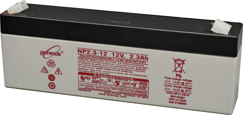 Loodaccu EnerSys Genesis NP2.3-12 12V 2,3Ah AGM