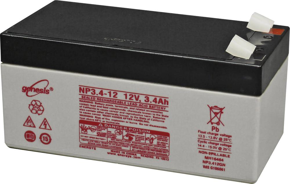 Loodaccu EnerSys Genesis NP3.4-12 12V 3,4Ah AGM