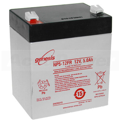 Loodaccu EnerSys Genesis NP5-12 12V 5Ah AGM 90