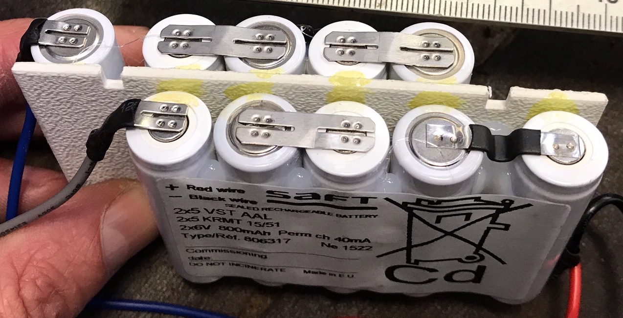 Noodverlichting Pack AA VNT SPECIAL 12V  900mAh