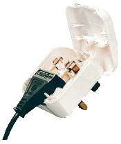 Converterplug EURO-UK Wit 3A [ECP-3-WH]