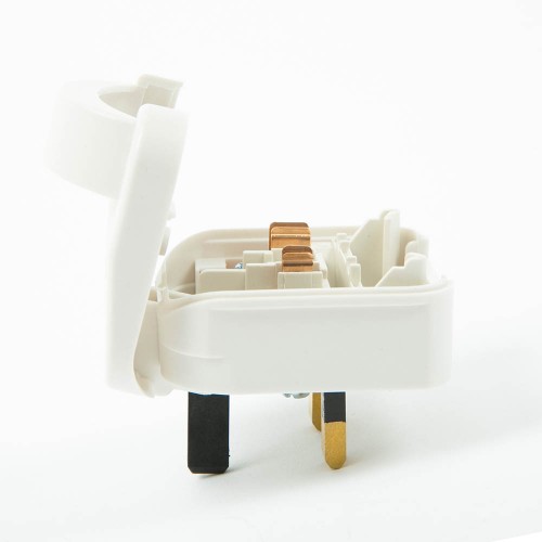 Converterplug SCHUCKO - UK Wit 13A