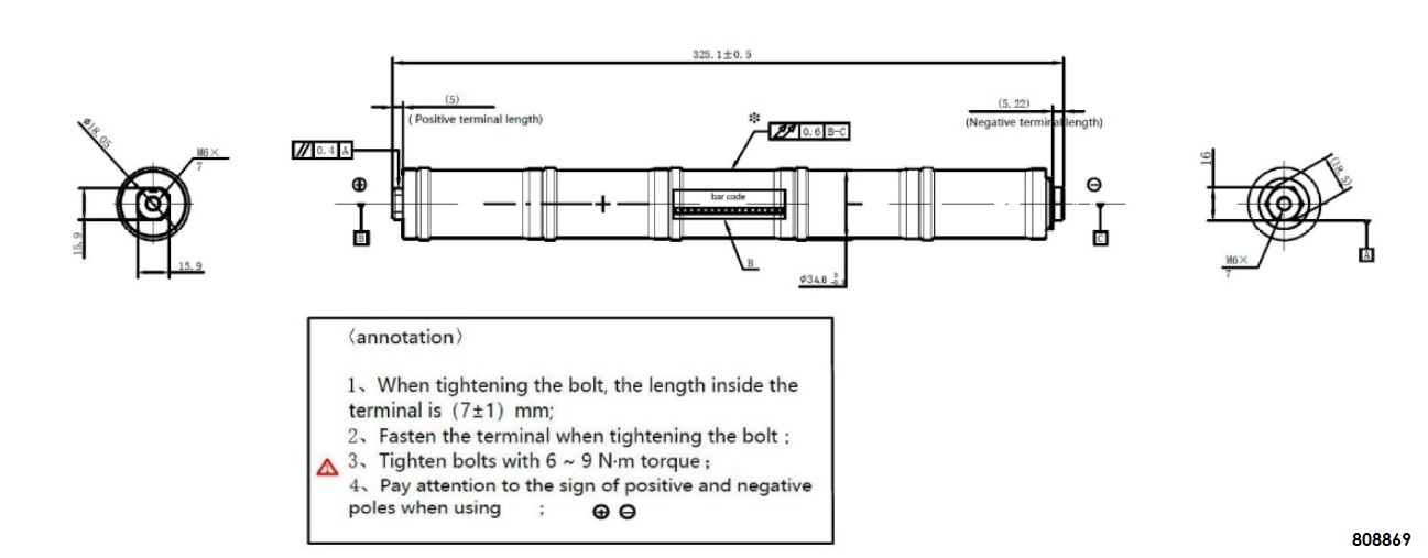 PANTOGRAAF Stick VHP 6 - L5  [6Volt]