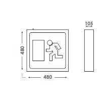 TUNNEL LEDverlichting GR-577/L/18/ST/WPO