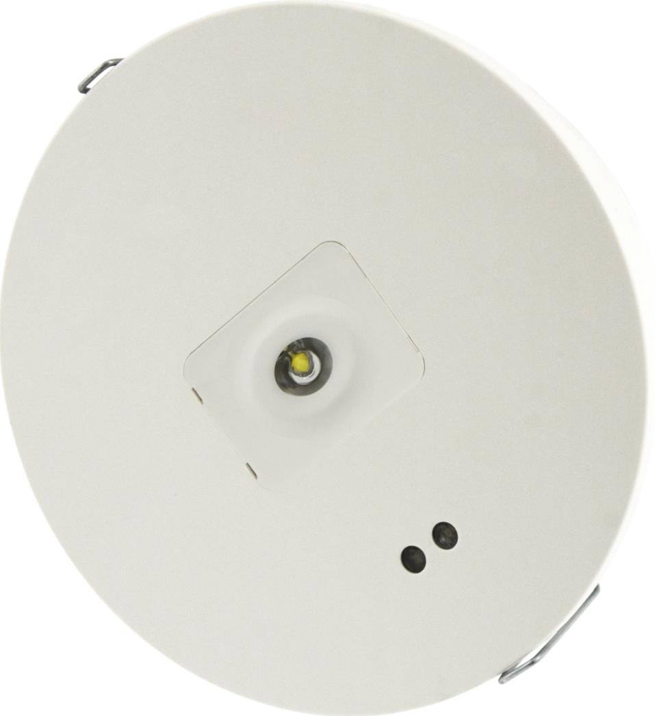 GR-796/ST/DUO noodverlichting LED inbouw met zeltest 1,3,8u instelbaar