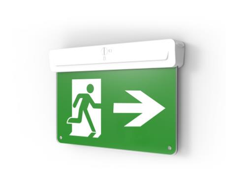 Noodverlichting MARIPOSA Zwart 2.2W IP20 100LM AT