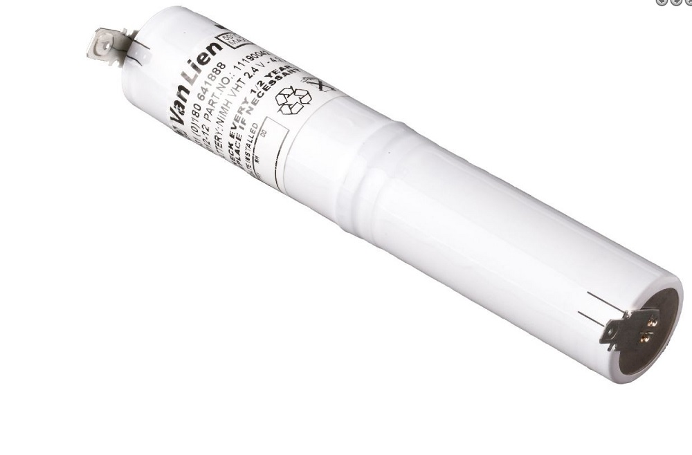 Noodverlichting Pack 7/5Cs VHT Stick 2,4V 4000mAh 4,8-/6,3+